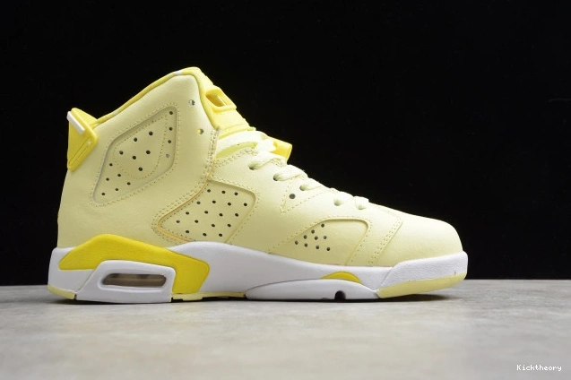 Kicktheory Dynamic (GS) Jordan Floral Air 543390-800 Retro Yellow 6 0721